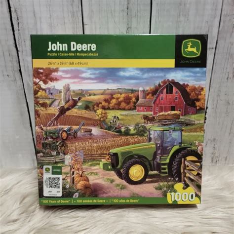 John Deere Years Of Deere Piece Puzzle Masterpieces New