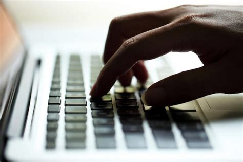 Premium Photo | Using laptop