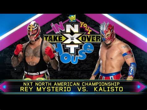 WWE 2K22 Rey Mysterio Vs Kalisto NXT North American Championship Full