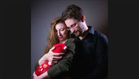 Us Whistleblower Edward Snowden Wife Share Photos Of Newborn Son