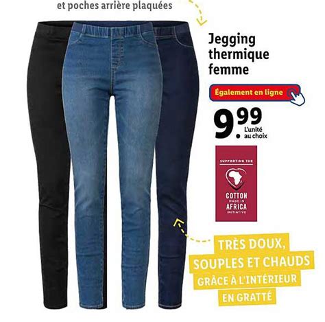 Promo Jegging Thermique Femme Chez Lidl Icatalogue Fr