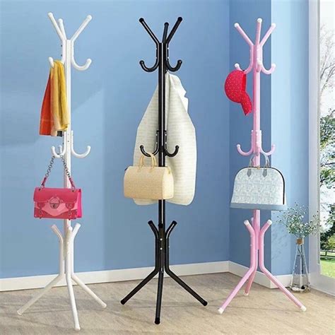 Jual Rak Gantung Tas Topi Jas Jaket Stand Hanger Hook Gantungan