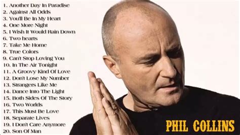 Phil Collins Lo Mejor De Phil Collins Álbum Completo De Grandes éxitos De Youtube