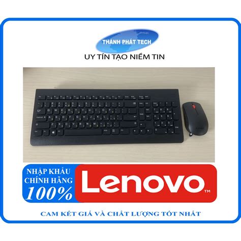 BỘ PHÍM CHUỘT KHÔNG DÂY LENOVO NEW 100 CHÍNH HÃNG Shopee Việt Nam