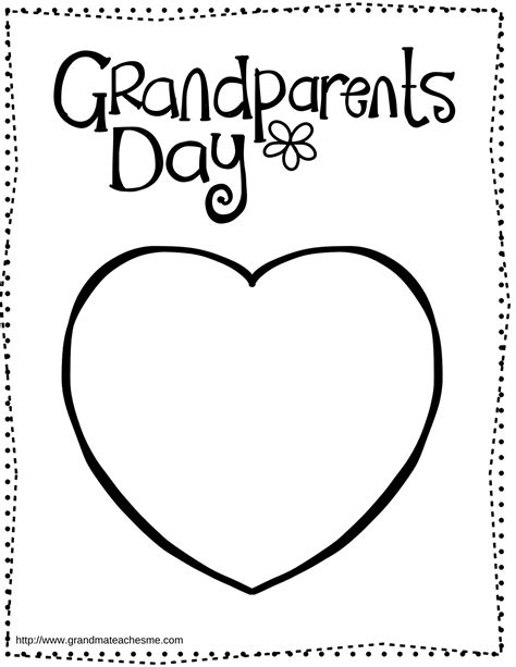 Free Printable Grandparents Day Coloring Pages - Printable Word Calendar