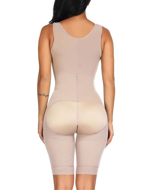 Nude Hooks Crotchless Unpadded Big Size Bodysuit Lace Firm Compression