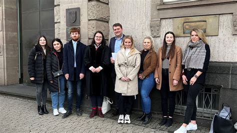 Umwelt Campus Zu Besuch Beim Landgericht Saarbr Cken