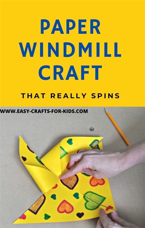 How To Make Paper Windmill Diy Windmill Project Easy Crafts For