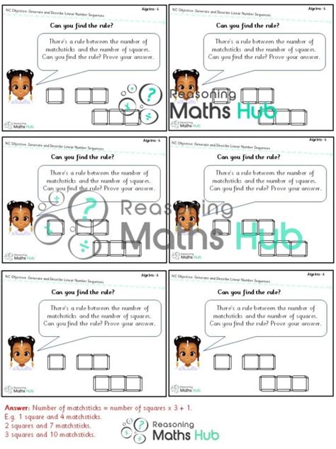 Generate And Describe Linear Number Sequences Master The Curriculum