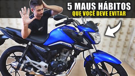 Maus H Bitos Que Podem Estragar A Sua Moto Youtube