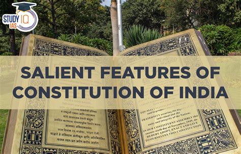 Salient Features Of Constitution Of India Details And Description