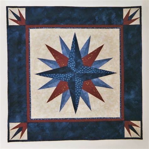 Mariner’s Compass Quilt Crackpot Quilters’ Blog Mariners Compass Quilt Quilts Mariners Compass