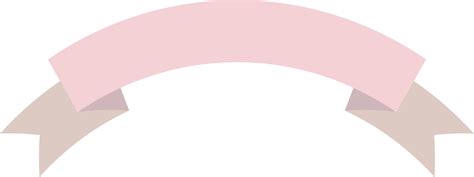 Pink Pastel Ribbon And Banner 11998850 PNG