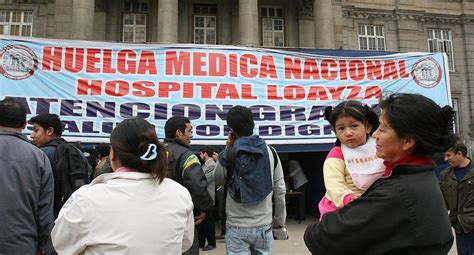 Médicos Anuncian Huelga De Hambre En Lima Peru Correo