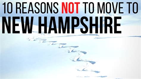 Top 10 Reasons NOT To Move To New Hampshire YouTube