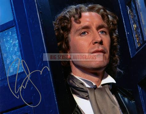 Paul Mcgann I Big Screen Autographs