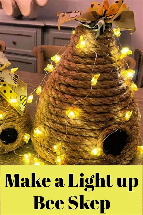 How To Make A Decorative Bee Skep Celebrate Decorate Bee Skep