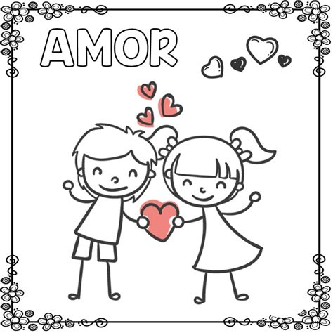 Imagenes Del Dia Del Amor Y La Amistad Para Colorear Az Dibujos Para Images