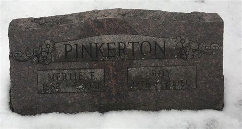 Roy Pinkerton 1876 1960 Homenaje De Find A Grave