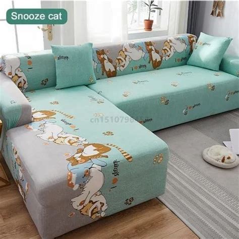 Stretch Slipcovers Sectional Elastic Stretch Sofa Covers For Living