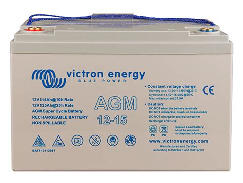 Batería AGM 12V 15Ah AGM Super Cycle Faston 6 3x0 8mm Efihome