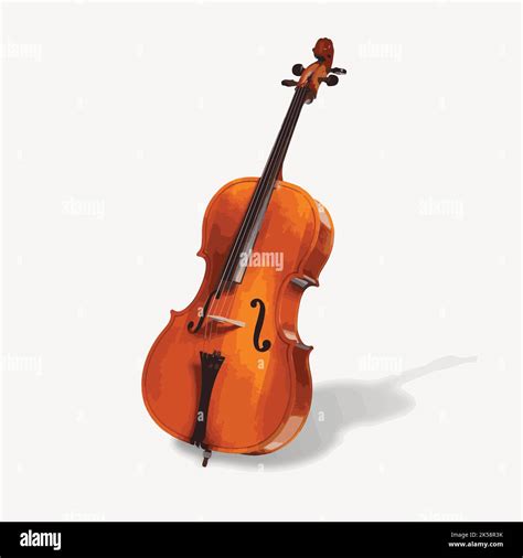 Cello music instrument clipart, illustration vector Stock Vector Image & Art - Alamy