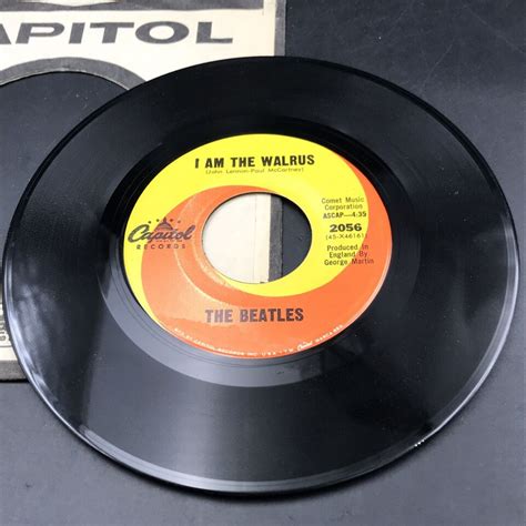 The Beatles Hello Goodbye I Am The Walrus 7 Record Single 45 RPM