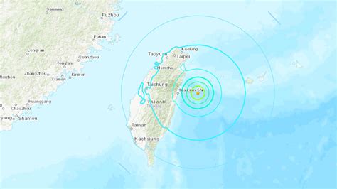 Un Terremoto De 6 2 Grados Sacudió La Isla De Taiwán Infobae