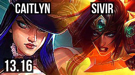 Caitlyn And Seraphine Vs Sivir And Taric Adc 405 20m Mastery Euw