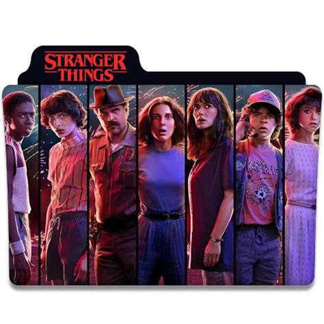 Stranger Things TV Series Folder Icon V6 By DYIDDO On DeviantArt