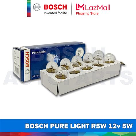 BOSCH PURE LIGHT R5W 12v 5W BULB BUNDLE OF 10PCS Lazada PH