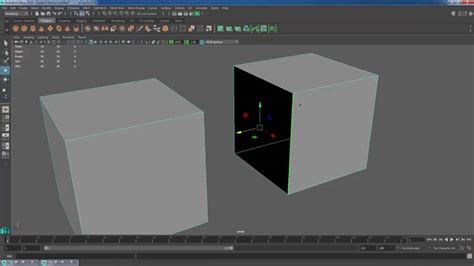 Maya Tutorial How To Bridge Two Polygon Objects Edit Mesh Bridge