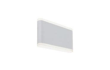 Applique Bi Emissione W W Led K Sovil Wave Bianco