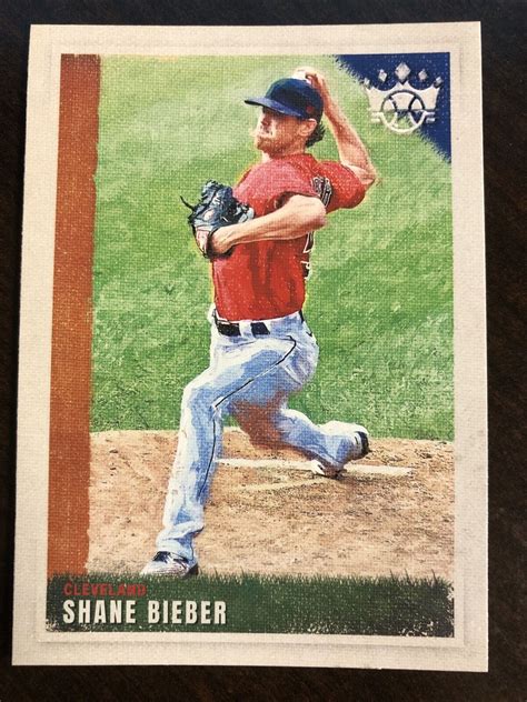 2022 Panini Diamond Kings 46 Shane Bieber Cleveland Indians Ebay