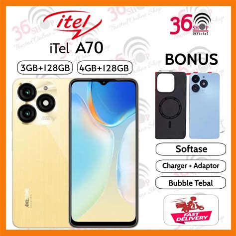 Jual Itel A70 4gb5gb64gb Garansi Resmi 1tahun Itel Indonesia