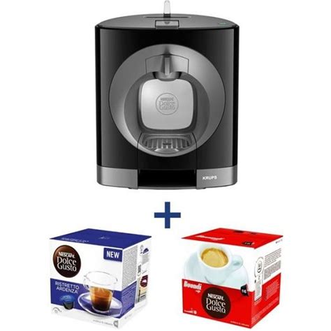 KRUPS Nescafé dolce gusto Oblo noir Cdiscount Electroménager