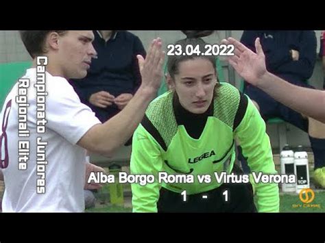 Campionato Regionale Juniores U Elite Veneto Alba Borgo Roma Vs