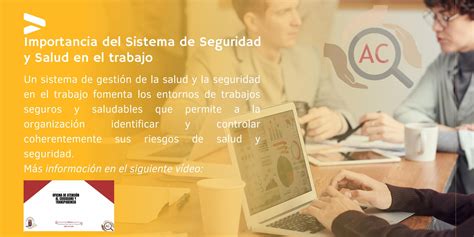 Importancia Del Sistema De Seguridad Y Salud En El Trabajo By Agustin