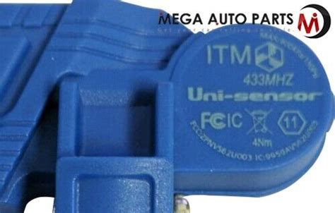 X New Itm Tire Pressure Sensor Mhz Tpms For Audi A Ebay