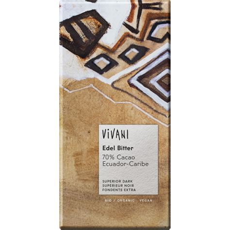 G Vivani Edel Bitter Cacao Ecuador Caribe