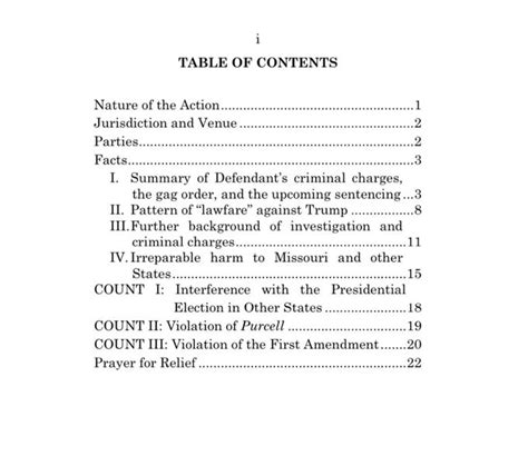 Missouri Sues New York Over Trump Prosecution