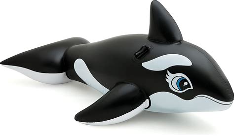 Intex Whale Ride On 76 X 47 For Ages 3 Inflatable Ride Ons