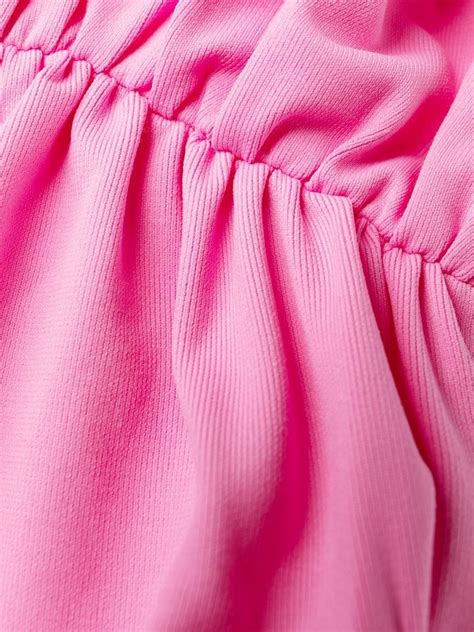 Magda Butrym Ruched Bikini Top Farfetch