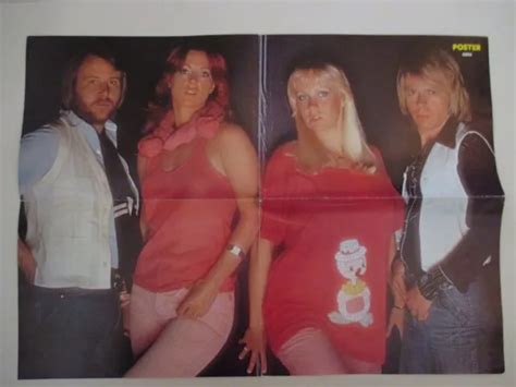 Abba Agnetha Anni Frid Frida Bjorn Benny Poster Sweden Swedish S