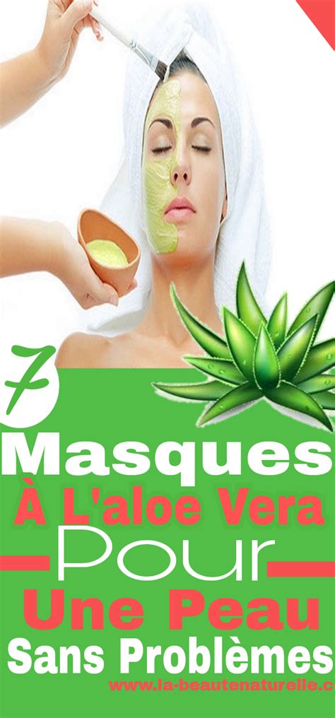 Masques L Aloe Vera Pour Une Peau Sans Probl Mes Aloe Vera Aloe