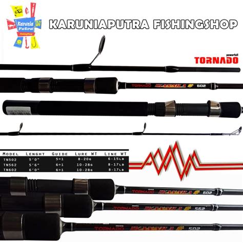 Jual Joran Tornado Ikan Nila 502 562 602 Joran Galatama Tornado Ikan