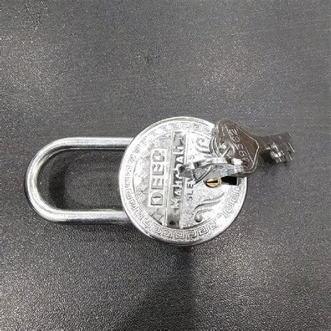 Levers Mm Deep Mahabali Stainless Steel Round Padlock At Rs