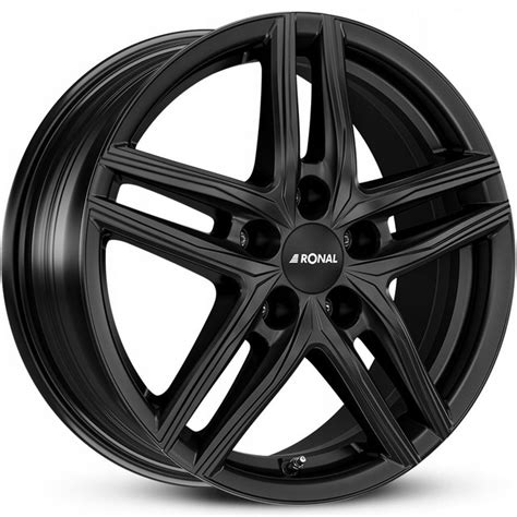 Литые диски Ronal R65 R16 W6.5 PCD5x108 ET50 DIA63.3 (jet black matt ...
