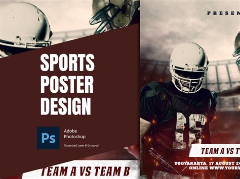 Sport Flyer in Photoshop by Bora Bora on Dribbble