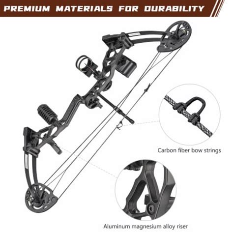 Yescom Youth Compound Bow Kit Draw Weight To Lbs Archery Outdoor